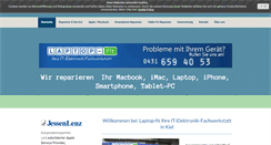 Desktop Screenshot of laptop-fit.de